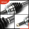 A-Premium CV Axle Shaft Assembly Compatible with Suzuki SX4 2010-2013,