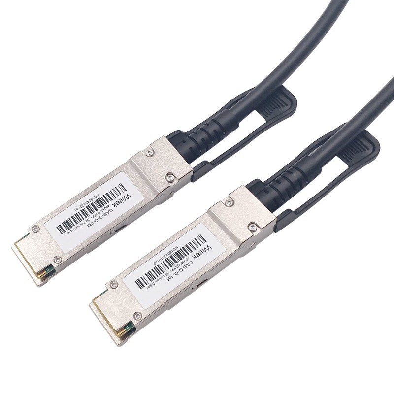 Wiitek 1M QSFP+ DAC Twinax Networking Cable, 40GbE QSFP+ Direct