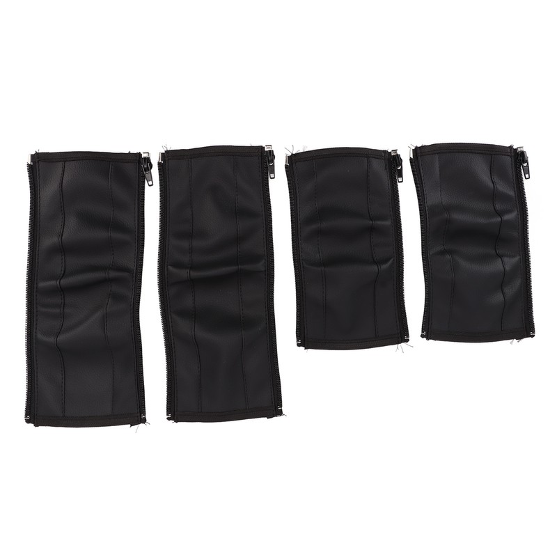 4pcs Stroller Handlebar Cover Waterproof Sweat Absorbing Strong Grip PU