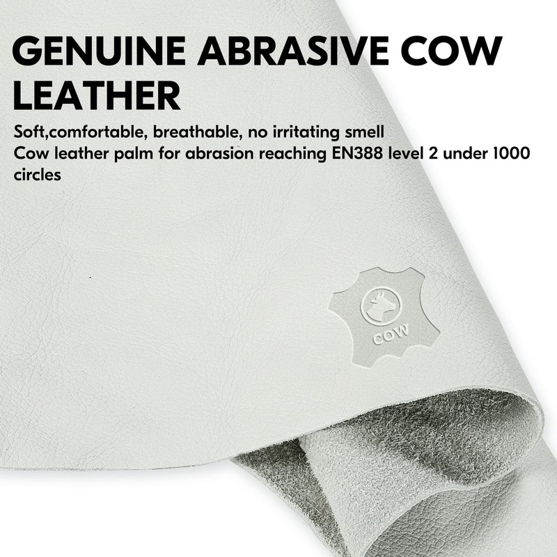 Vgo... Chainsaw Gloves 12-Layer Protection on Both Hands in Cowhide,