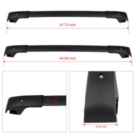 SCITOO Roof Rack Cross Bars Fit for Jeep Cherokee 2014 2015 2016 2017 2018 2019 2020 2021 2022,for Rooftop Cargo Carrier Bag Basket Luggage Kayak Canoe Bike Snowboard Skiboard