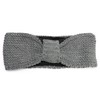 irisaa SB0119 Women's Headband Ear Protection Chunky Knit with Fleece