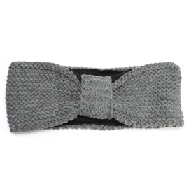 irisaa SB0119 Women's Headband Ear Protection Chunky Knit with Fleece Lining - 25