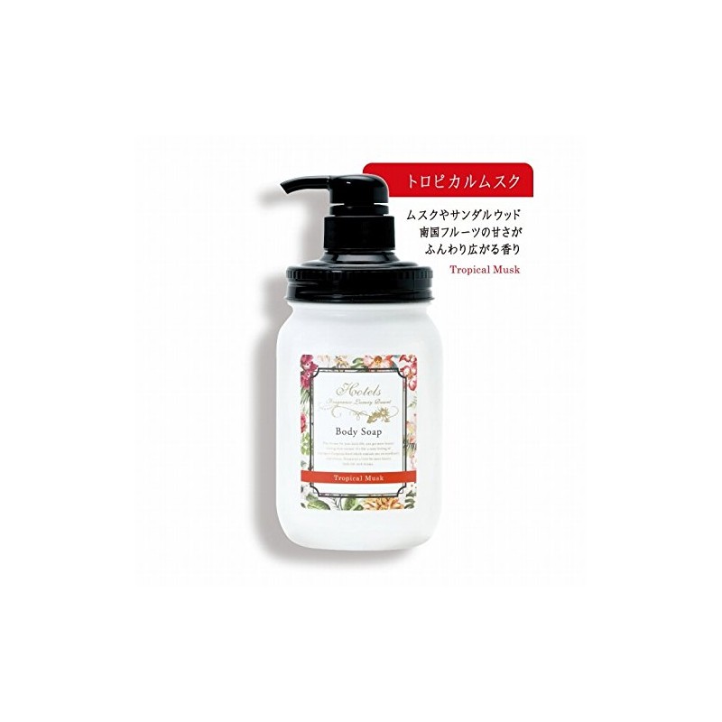 noruko-pore-syon Body Soap, Ltd. Moisturizing Formula 550ml toropikarumusuku Wood Series