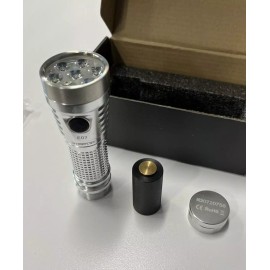 Fireflylite Fireflies FireflyLite E07 Flashlight CREE XP-L High Density V3 6500K Chrome