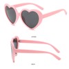 WDZAYXC Polarised Oversized Heart Retro Sunglasses Cute Glasses UV400 Protection,