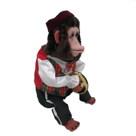 Cymbal Playing Monkey Charley The Chimp Vintage Electronic Plush Decoration Toy Original Source (Monkey)