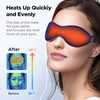 Ezona Heated Eye Mask, Warm Eye Compress Mask for Dry