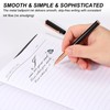 PATIKIL Advanced Metal Rollerball Pen 0.5mm Black Ink Metal Ballpoint