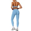 ABOCIW Workout Sets for Women Seamless Scrunch Butt Lifting Impact