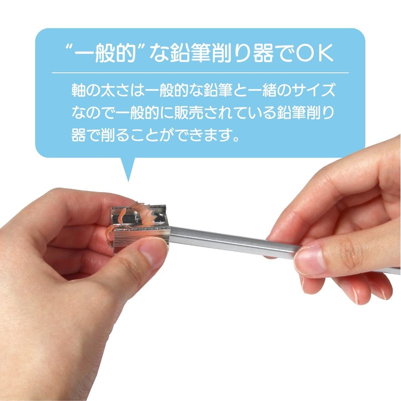 LESALPES Thick Core 4B Hard Writing Pencils, Pack of 12,