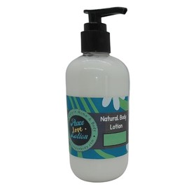 Peace Love + Lotion Pina Colada Scented Natural Body Lotion, 8 Oz