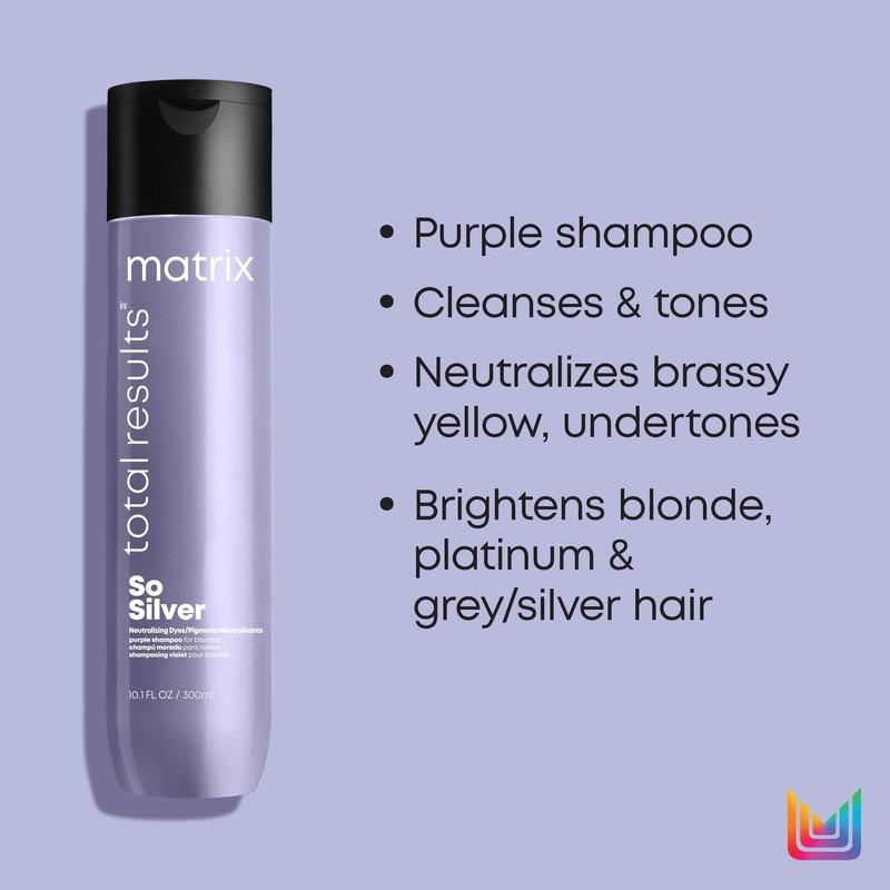 MATRIX color Obsessed So Silver Shampoo, 10.1 Fl Oz