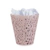 balvi Waste Paper Bin Letters Colour Pink with Original Design