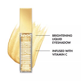 NYX Professional Makeup Ultimate Glow Shot Shimmer Liquid Eyeshadow Lemon Slayed