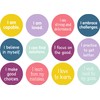 Teacher Created Resources Marcadores de punto en alfombra: mentalidad positiva