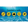 ALFORDSON Pool Cover Roller 8PCS Straps Kit Solar Swimming Pool