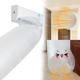 SENUN Air Conditioner Air Conditioner Blower Hose, Energy Saving Idea, Extending Pipe, Increased Efficiency, Duct Hose, Kitchen, Comfortable, Plastic, Air Conditioning Hose, Ventilation Duct, Hose Band, 32.8 ft (10 m), Air Inflation Replacement, DIY Tape