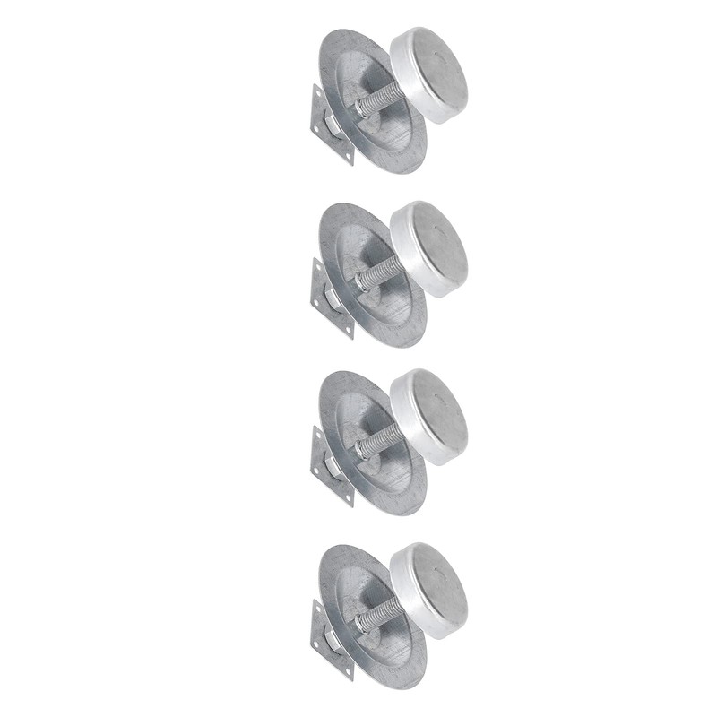 Set of 4 beehive anti-tool proof beehive feet stainless steel