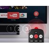 One For All Big Button Remote Control, Combines 2 remotes