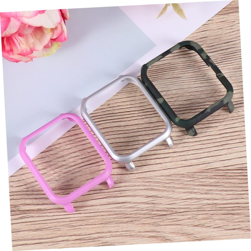 WOONEKY Pcs Protective Watch Cover TPU Case for Smart Watch