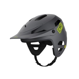 Giro Tyrant Spherical Adult Mountain Cycling Helmet - Matte Metallic Black/Ano Lime, Small (51-55 cm)
