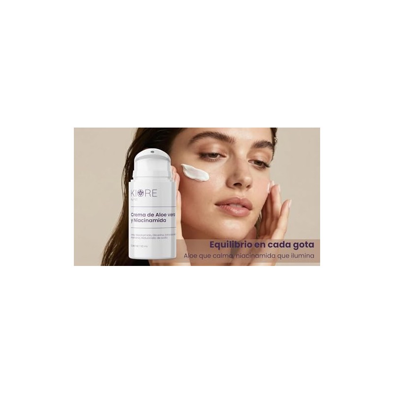 Crema de Aloe Vera y Niacinamida