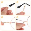 Yuanchu 37inch Eyeglass Chains, Butterfly Gold Bead Eyeglasses Strap Mask
