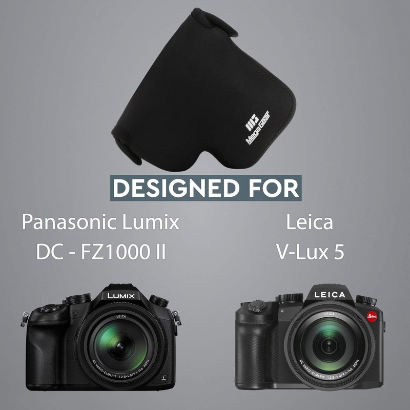 MegaGear MG1687 Ultra Light Neoprene Camera Case compatible with Panasonic
