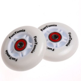 FunTomia Wheels for Waveboard Including ABEC-9 Ball Bearings / Replacement Wheels Pack of 2