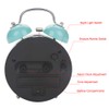 AUNMAS Double Bell Alarm Clock Small Alarm Clocks Ultra Quiet