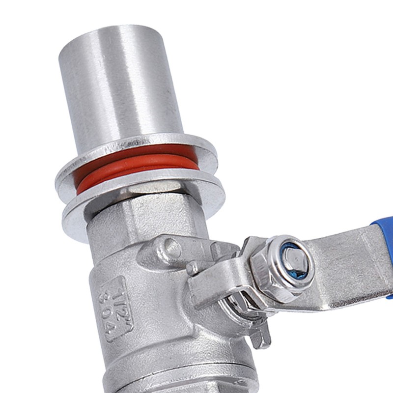 304 Stainless Steel Female Thread 1/2in Beer Kettle Ball Valve