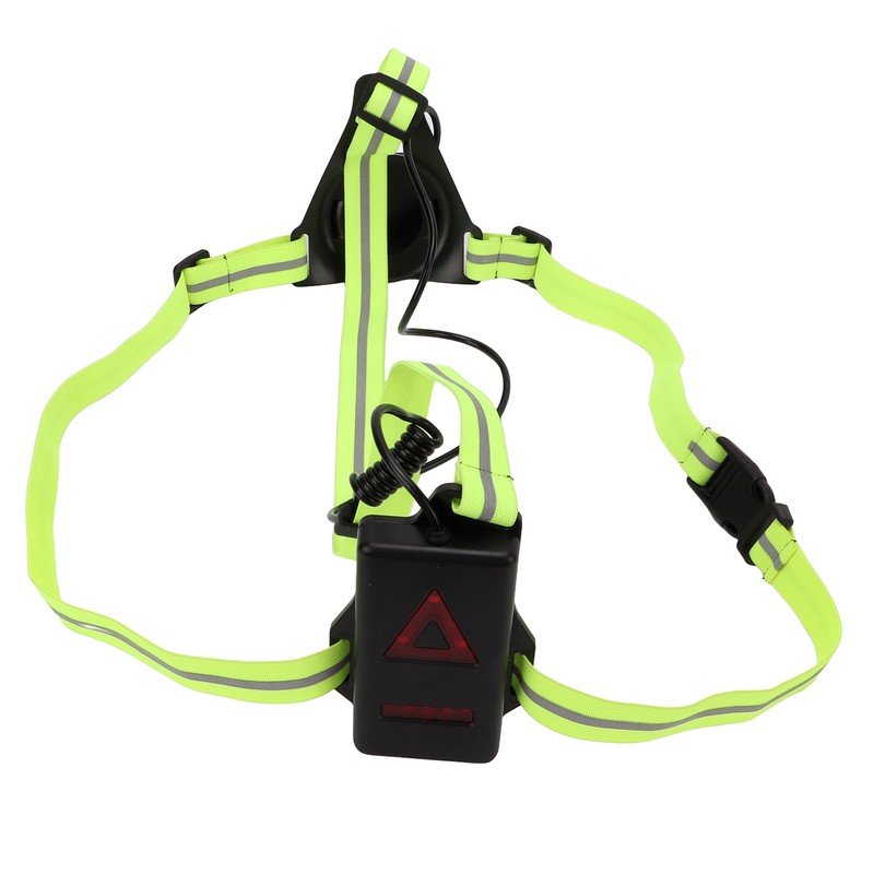 LED Night Running Light Waterproof Adjustable Angle Modes USB Rechargeable