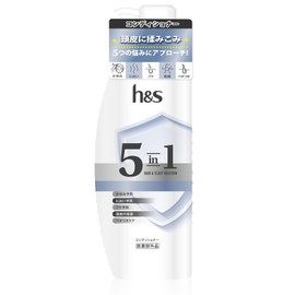 h&s 5 in 1 Conditioner Pump for Family Scalp Troubles such as Dandruff, Itchy, Stickiness, Dryness and Odor, 12.0 oz (340 g)
