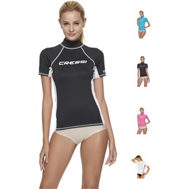 Cressi Women's Rash Guard, Black, S 2 6 UK