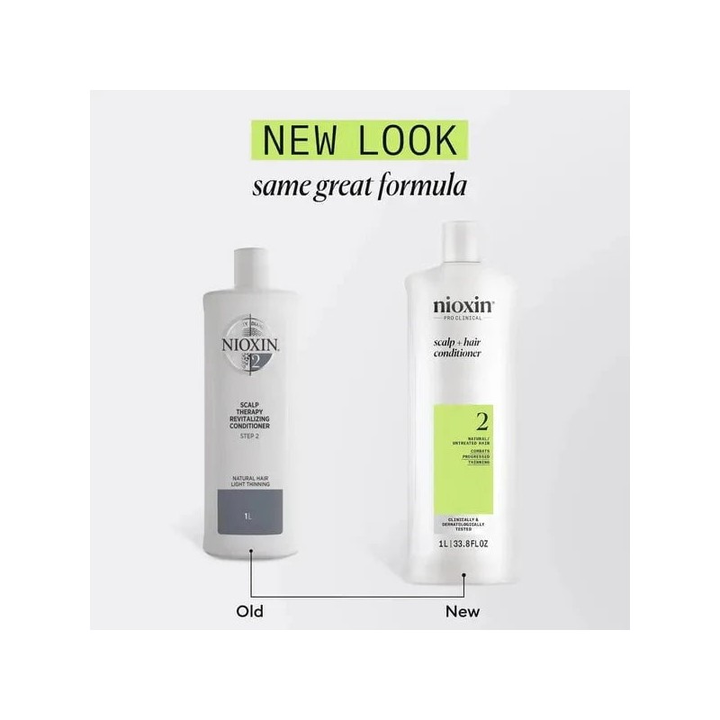 Nioxin Scalp + Hair Thickening System 2 Shampoo + Conditioner