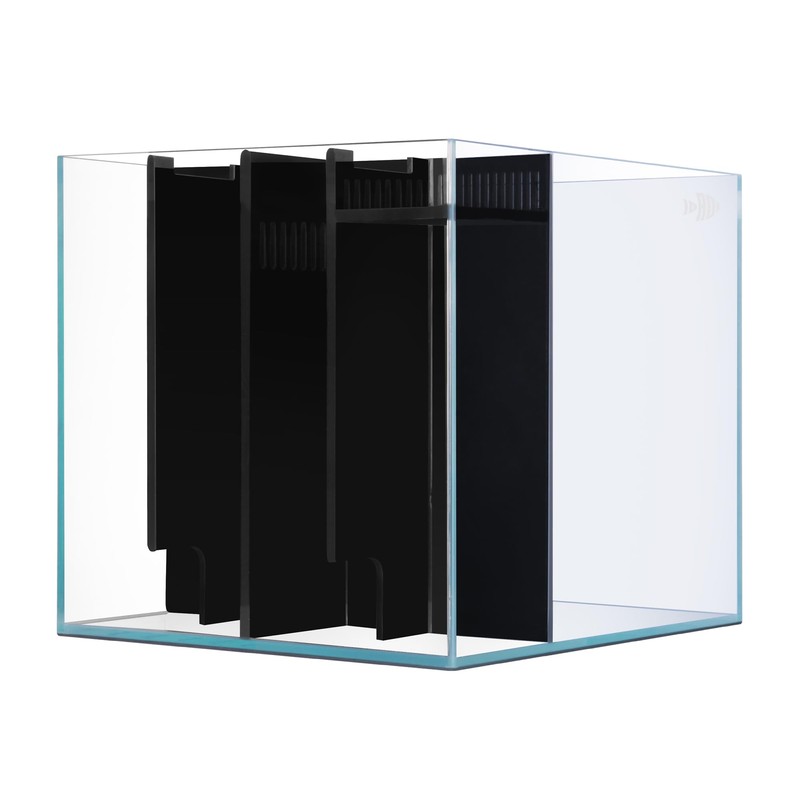 Coralland 8-Gallon Saltwater Aquarium - Ultra Clear Low Iron Glass,