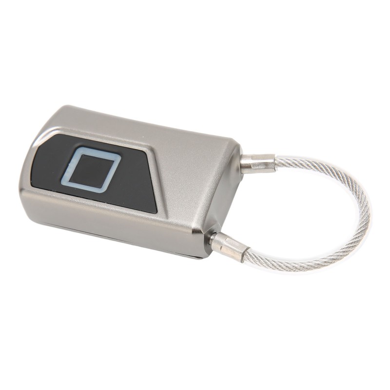 Fingerprint Padlock IP65 Waterproof 0.5S Fast 10 Sets Fingerprints Automatic