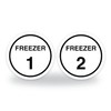 Kitchen Organizational Stickers, Kitchen Safety Signs, Waterproof, Durable 95mm Stickers