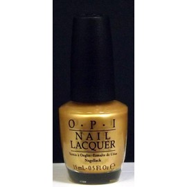 OPI O.P.I. opi Nail Lacquer # HR F13 Rollin In Cashmere  ( Gold Shimmer)  Free S&H