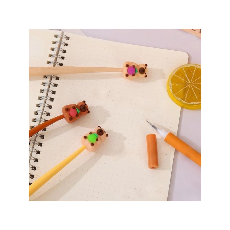 Artbox/Hosa Stationery Artfield Capybara Shaking Pen / 아트박스호사문구 아트필드 카피바라