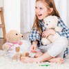 NOLITOY Plush Clothes 2 Sets: 30cm Bear Clothes with Jumpsuit