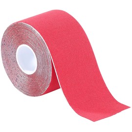 Newgen Medicals Cotton Kinesiology Tape 5 cm x 5 m Red (Komperssions Tape Kinesiology Support Bandages)