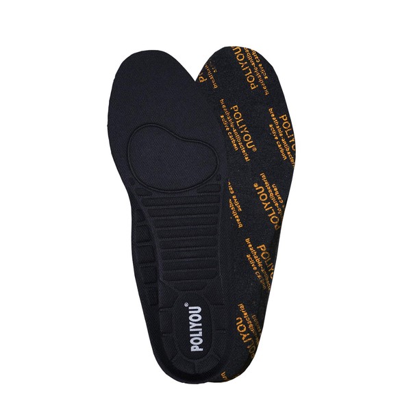 Kaps Odor Controlling Shoe Insoles Inserts For Sports And Casual Shoes, Anatomically-Shaped Made in Europe (37 EUR/US 6 Women)