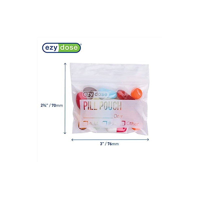 Ezy Dose Disposable Pill Pouches (100 count)