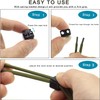 12 PCS Heavy Duty Drawstring Toggles, Metal Heavy Duty Cord