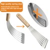Couicgu Fish Spatula Stainless Steel - Professional Slotted spatula with