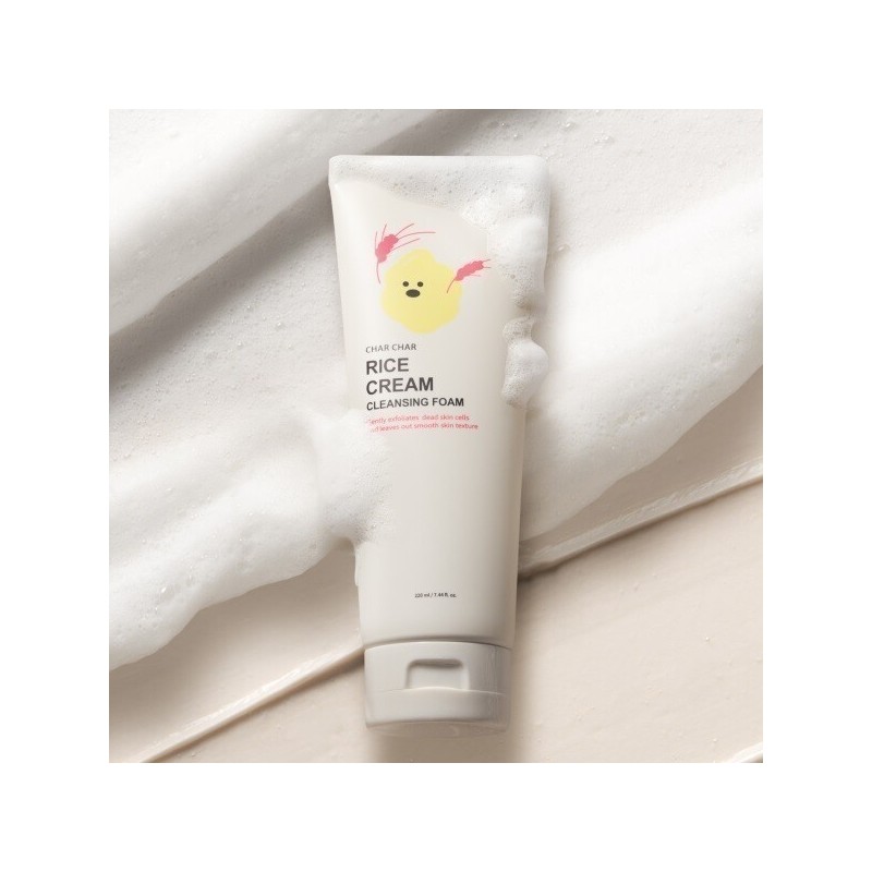 Rice Cream Cleansing Foam 220ml x 4 / 라이스 크림