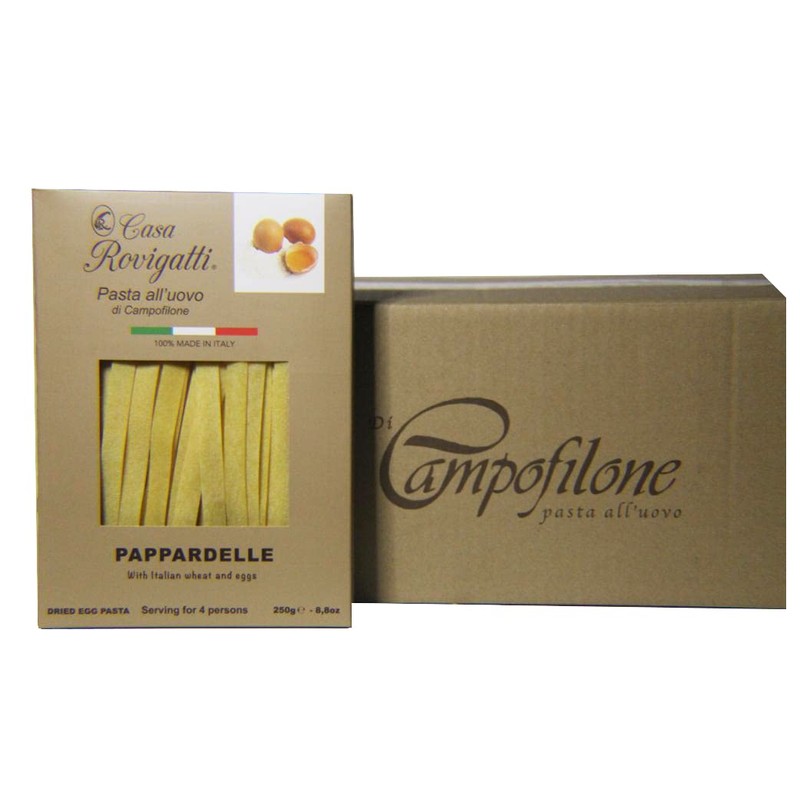 Pappardelle Egg Gourmet Pasta (Pack of 4) - Italian Gourmet