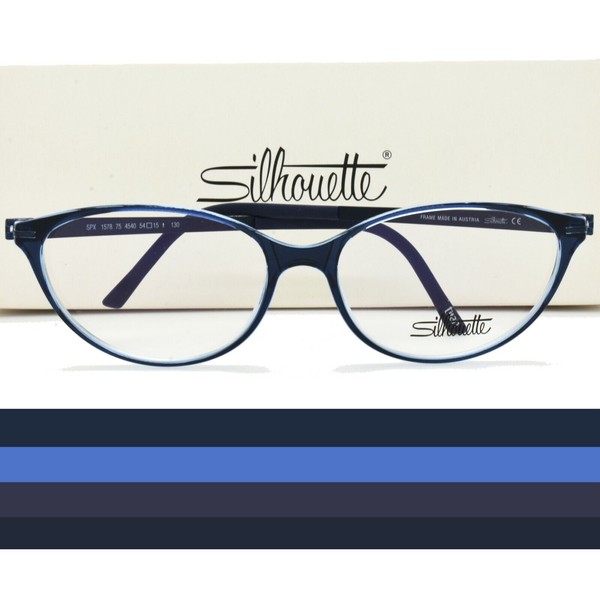 Silhouette Eyeglasses Frame TITAN ACCENT FR 1578 75 4540 54mm